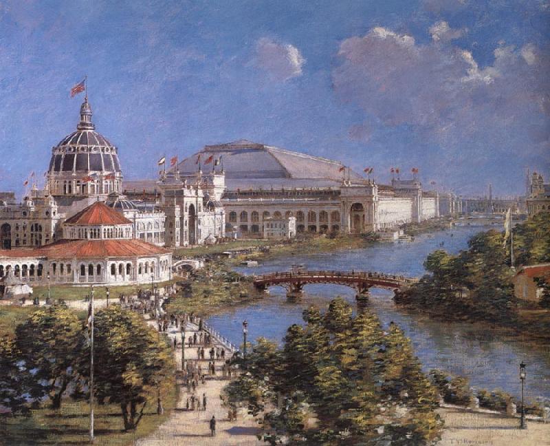 Theodore Robinson World's Columbian Exposition oil painting image